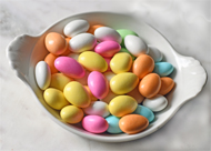 Pastel Colored Jordan Almonds